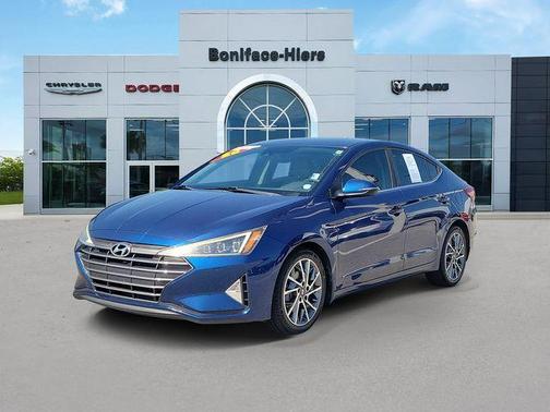 Blue 2020 Hyundai ELANTRA Limited