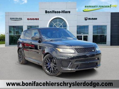 Santorini Black 2016 Land Rover Range Rover Sport Supercharged SVR