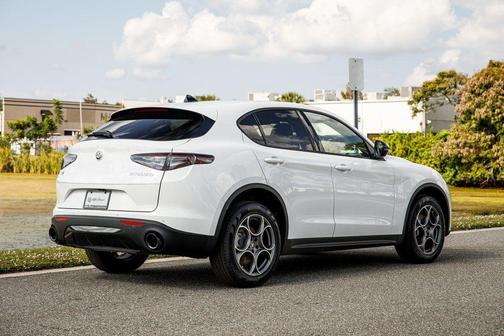 Milano White 2025 Alfa Romeo Stelvio Sprint AWD