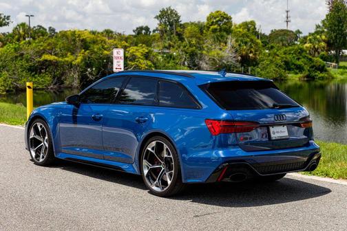 Dark Blue 2025 Audi RS 6 Avant 4.0T