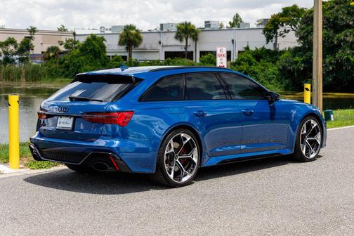 Dark Blue 2025 Audi RS 6 Avant 4.0T