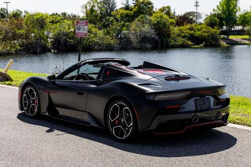 Matte Black 2023 Maserati MC20 Cielo