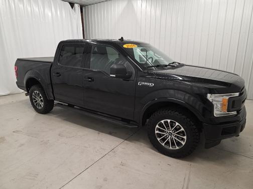 Shadow Black 2018 Ford F-150 XLT