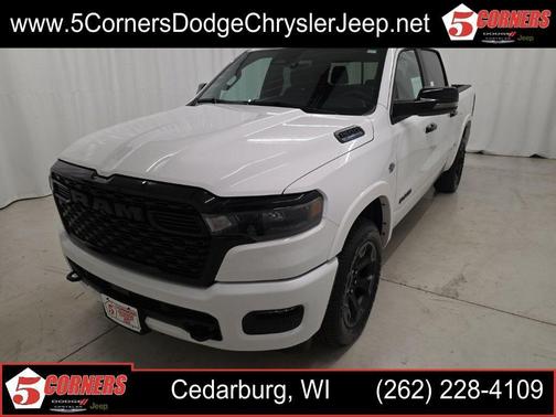 Bright White Clearcoat 2026 RAM 1500 Big Horn/Lone Star