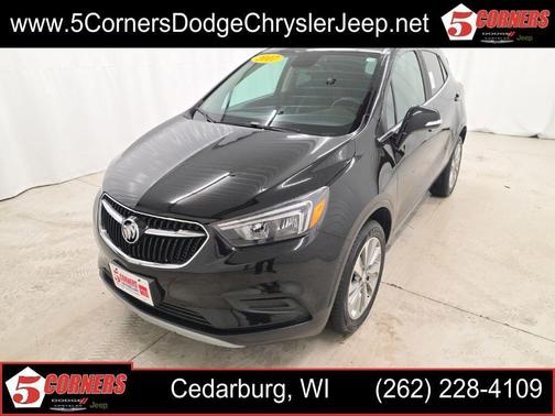 Ebony Twilight Metallic 2017 Buick Encore Preferred