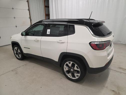 White Clearcoat 2018 Jeep Compass Limited
