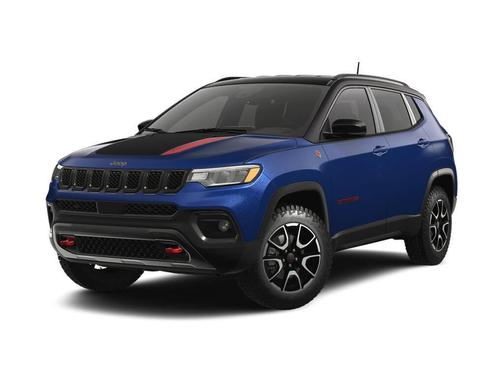 Fathom Blue Pearl Coat 2026 Jeep Compass Trailhawk