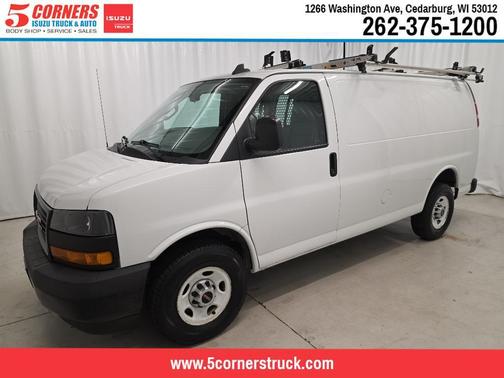 Summit White 2020 GMC Savana 3500 RWD 3500 Regular Wheelbase Work Van