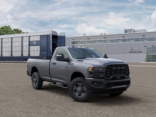 Ceramic Gray Clearcoat 2026 RAM 2500 Tradesman Regular Cab 4x4 8' Box