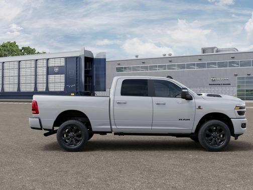 Bright White Clearcoat 2026 RAM 3500 Laramie Crew Cab 4x4 6'4' Box