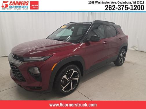 Crimson Metallic 2023 Chevrolet Trailblazer RS