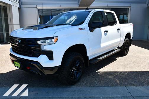 Summit White 2026 Chevrolet Silverado 1500 LT Trail Boss