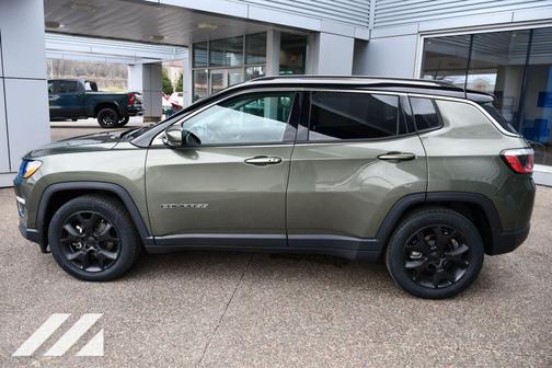 Olive Green Pearlcoat 2018 Jeep Compass Limited