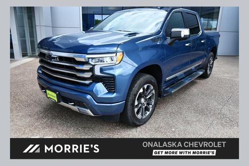 Lakeshore Blue Metallic 2024 Chevrolet Silverado 1500 High Country