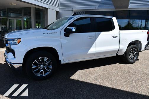 Summit White 2024 Chevrolet Silverado 1500 LT