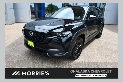 Jet Black 2025 Mazda CX-50 Hybrid Premium Package
