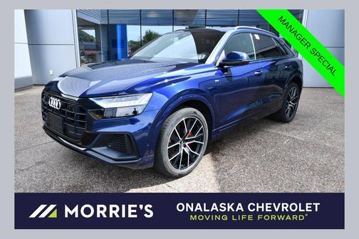 Navarra Blue Metallic 2020 Audi Q8 55 Prestige