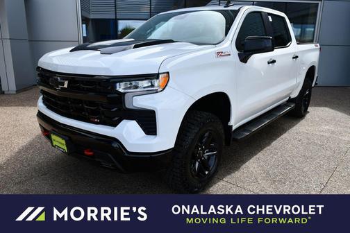 Summit White 2026 Chevrolet Silverado 1500 LT Trail Boss