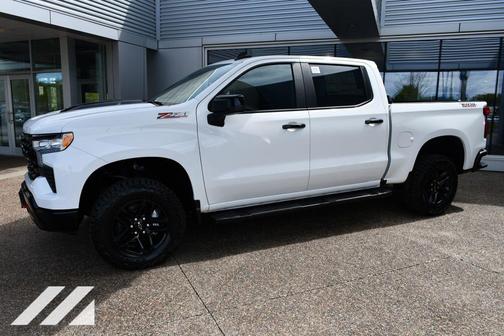 Summit White 2026 Chevrolet Silverado 1500 LT Trail Boss