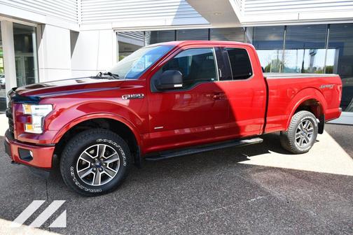 Ruby Red Metallic Tinted Clearcoat 2015 Ford F-150 XLT