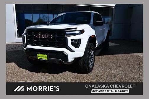 Summit White 2023 GMC Canyon AT4