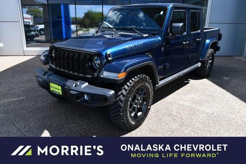 Fathom Blue Pearlcoat 2025 Jeep Gladiator Willys