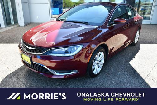Velvet Red Pearlcoat 2016 Chrysler 200 Limited