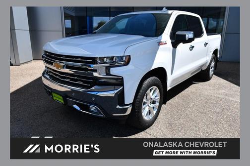 Summit White 2020 Chevrolet Silverado 1500 LTZ