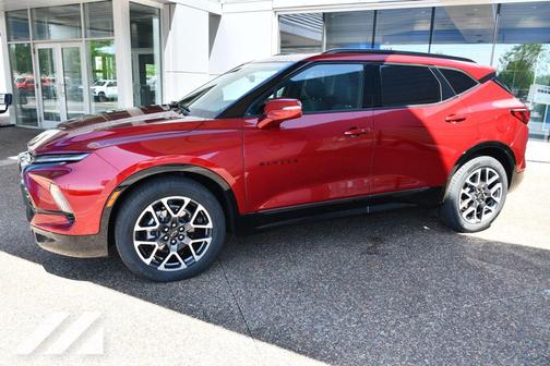Radiant Red Tintcoat 2025 Chevrolet Blazer RS