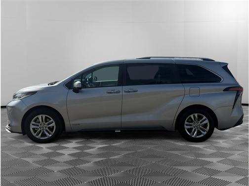 Silver 2021 Toyota Sienna Limited