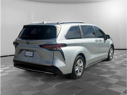 Silver 2021 Toyota Sienna Limited