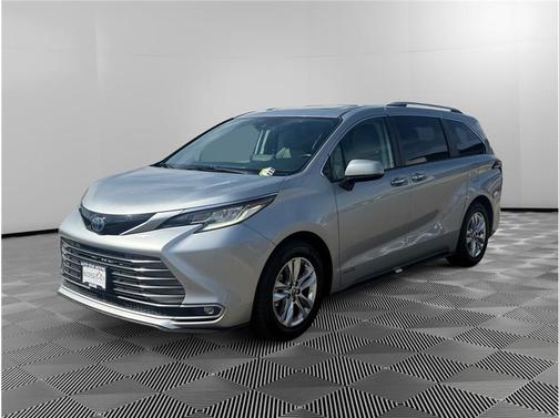 Silver 2021 Toyota Sienna Limited