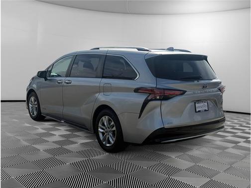 Silver 2021 Toyota Sienna Limited