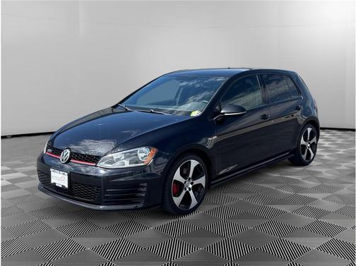 Deep Black Pearl Effect 2016 Volkswagen Golf GTI 2.0T S 4-Door