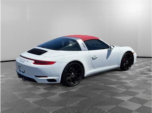 White 2018 Porsche 911 Targa 4S