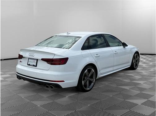 Ibis White 2018 Audi S4 3.0T Prestige