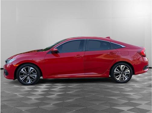 Red 2016 Honda Civic EX-T