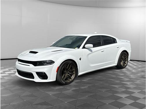 White 2022 Dodge Charger SRT Hellcat Widebody