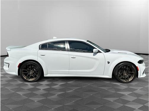 White 2022 Dodge Charger SRT Hellcat Widebody