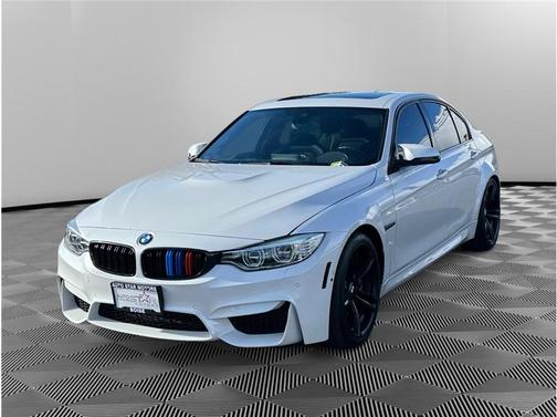 White 2017 BMW M3 Base