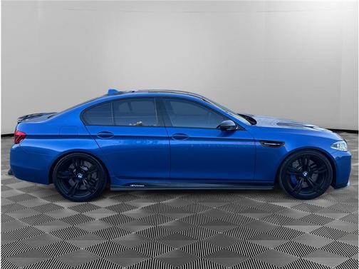 Blue 2016 BMW M5 Base