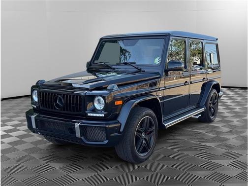 Black 2017 Mercedes-Benz AMG G 63 Base