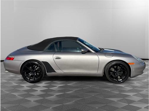 Gray 2001 Porsche 911 Carrera Cabriolet