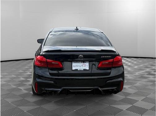 Black 2018 BMW M550 i xDrive
