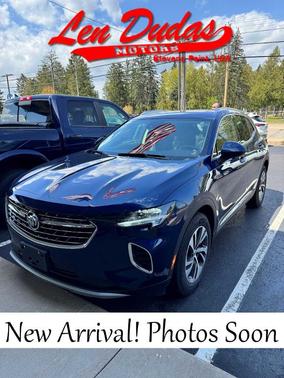 Sapphire Metallic 2022 Buick Envision Essence