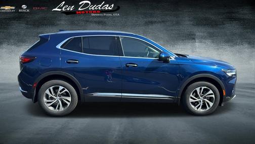 Sapphire Metallic 2022 Buick Envision Essence