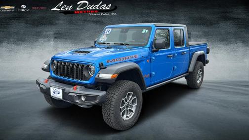 Hydro Blue Pearlcoat 2024 Jeep Gladiator Mojave