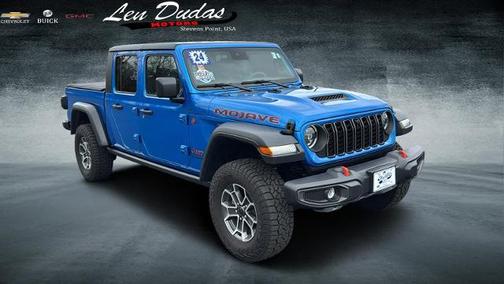 Hydro Blue Pearlcoat 2024 Jeep Gladiator Mojave