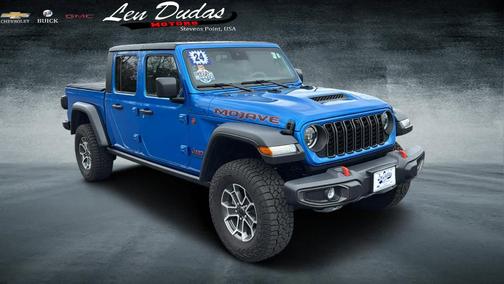 Hydro Blue Pearlcoat 2024 Jeep Gladiator Mojave