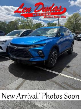 Rip Tide Blue 2024 Chevrolet Blazer RS